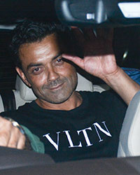 Bobby Deol at Saqib Saleem Birthday Party