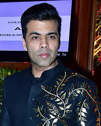 Karan Johar at Saudamini and Siddharth Wedding Reception