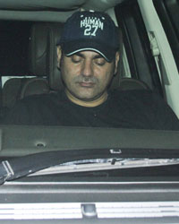 Arbaaz Khan at Seema Khan Birthday Party