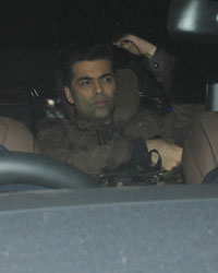 Karan Johar at Seema Khan Birthday Party