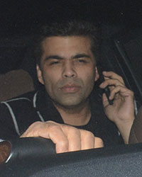 Karan Johar at Shaad Ali New Year Bash