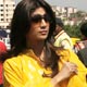 Shilpa Shetty at On The  Way to Golden Temple