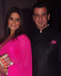 Neelam and Ronit Roy