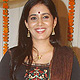 Sonali Kulkarni at Shrilata-Abhishek Nerulkar Wedding