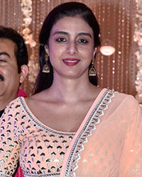 Tabu at Sidhant Kapoor and Nikhita Wedding Reception