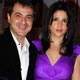 Sanjay Kapoor with wife