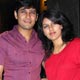Amar Upadhyaya with wife Hetal