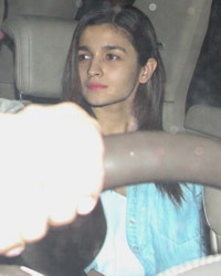 Alia Bhatt at Sunny Dewan Birthday Party