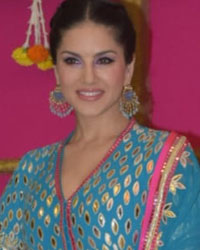 Sunny Leone at T Series Diwali Party 2019