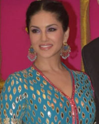 Sunny Leone and Daniel Weber