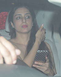 Tabu at Tusshar Kapoor Birthday Party