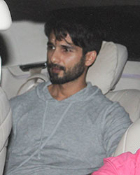 Shahid Kapoor at Tusshar Kapoor Birthday Party