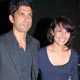 Farhan AKhtar with wife Adhuna Akhtar