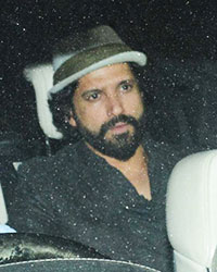 Farhan Akhtar at Valentine`s Day Bash By Karan Johar