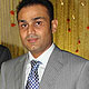 Virender Sehwag at Vivek-Priyanka Wedding Reception