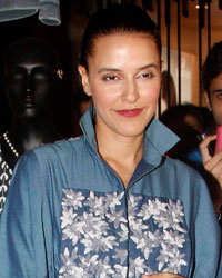 Neha Dhupia at Vogue Fashion Night Out 2014