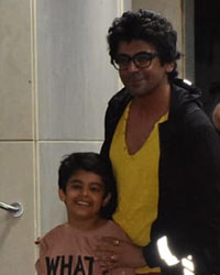 Sunil Grover at Yohan Khan Birthday Party