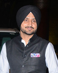 Harbhajan Singh at Zaheer Khan Sagarika Wedding Reception