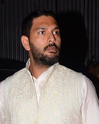 Yuvraj Singh at Zaheer and Sagarika Mehndi Ceremony