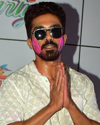 Saqib Saleem at Zoom Holi Party 2018