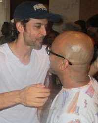 Hrithik Roshan and Aalim Hakim