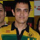 Aamir on the sets of Radio Mirchi