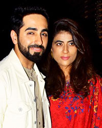 Ayushmann Khurrana, Tahira Kashyap and Aparshakti Khurana