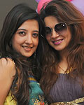 Amy Billimoria and Aashka Goradia