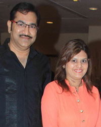 Sudesh Bhonsle along with his wife Hema and son Siddhant Bhosle