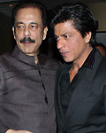 Shah Rukh Khan and Subrata Roy