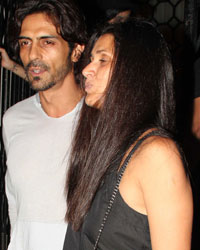 Arjun Rampal and Mehr Jessia