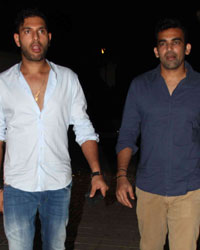 Yuvraj Singh and Zaheer Khan