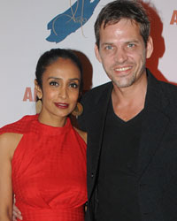 Suchitra Pillai with husband Lars Kjeldsen