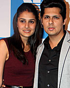 Vishal Malhotra along with his wife Rashi