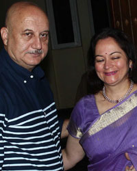 Anupam Kher, Nishi Mukesh and Nitin Mukesh