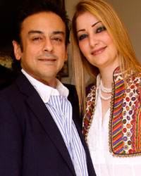 Adnan Sami and Zoya Fariyabi