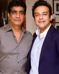 Kishan Kumar and Adnan Sami at Adnan Sami Party