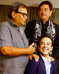 Subhash Ghai, Shatrughan Sinha and Adnan Sami