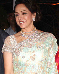 Javed Akhtar, Hema Malini and Shabana Azmi