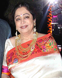 Sikander Kher and Kirron Kher