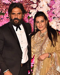 Suniel and Mana Shetty