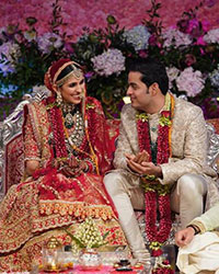 Shloka Mehta and Akash Ambani