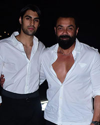 Bobby Deol with his son Aryaman