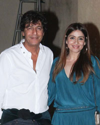 Chunky Pandey and Bhavna Pamndey