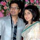 Shaan with wife