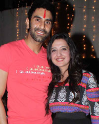 Amy Billimoria with Sandip Soparkar