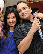 Amy Billimoria with Ramji gulati and Prashant Sharma