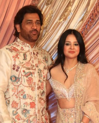 Mahendra Singh Dhoni and Sakshi Dhoni