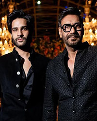 Aman Devgan and Ajay Devgan