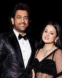 MS Dhoni and Sakshi Dhoni